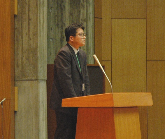 Picture of Mr. Matsukawa, Director of Information Division, Research Promotion Bureau, MEXT